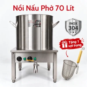 Nồi nấu phở công nghiệp bằng điện 70L BE-NMNP12