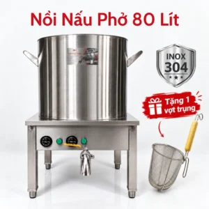 Nồi nấu phở công nghiệp điện 80L BE-NMNP08