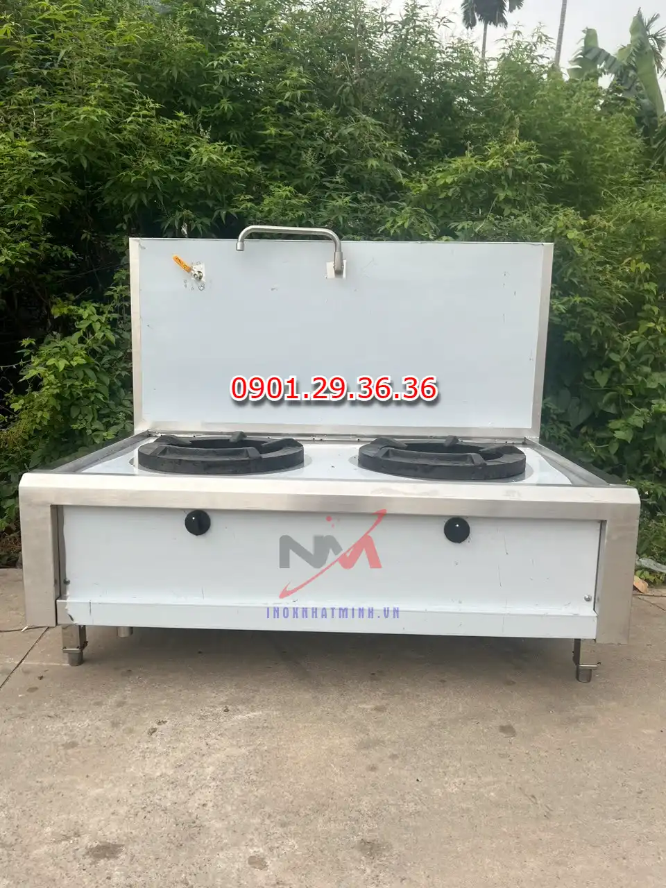 Bếp hầm công nghiệp 2 họng