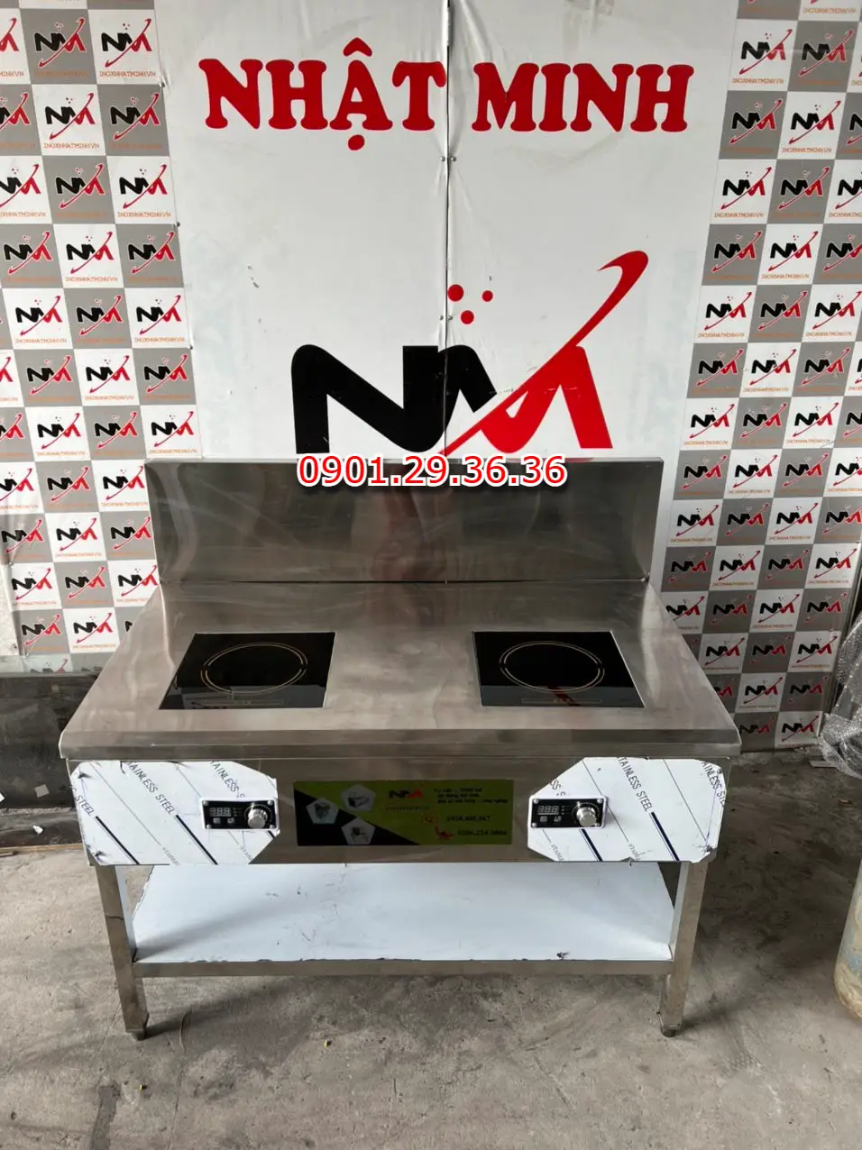 Bếp từ công nghiệp hầm đôi