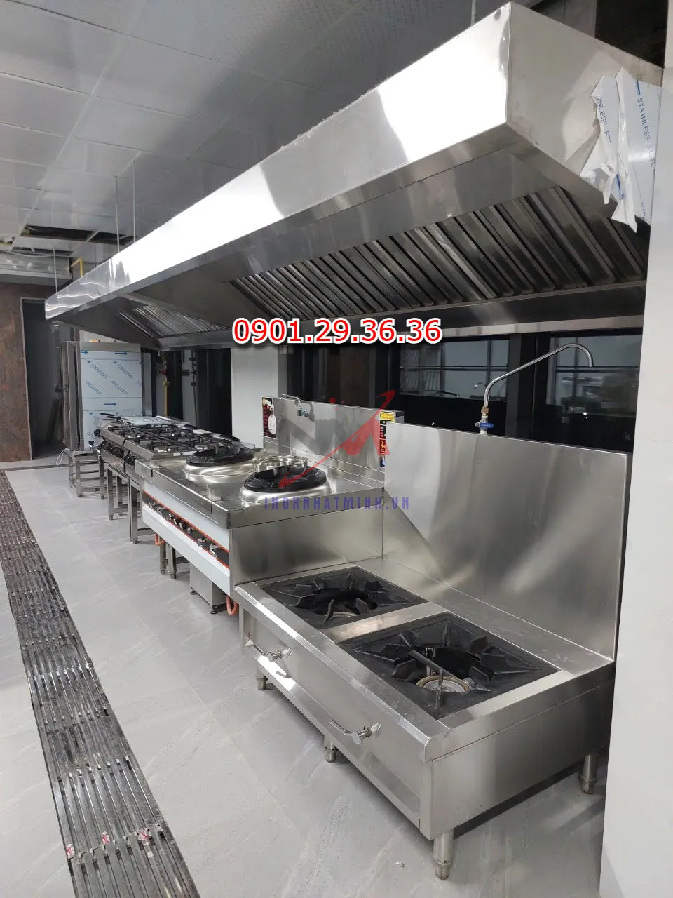 Bếp hầm đôi và các thiết bị bếp công nghiệp