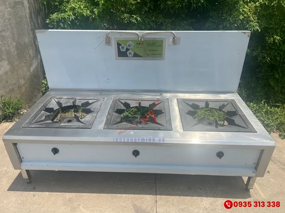 Bếp hầm công nghiệp gas 3 họng