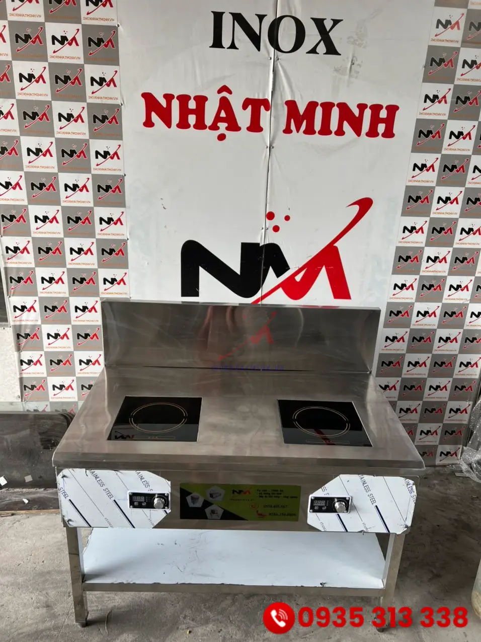 Bếp hầm công nghiệp điện từ đôi