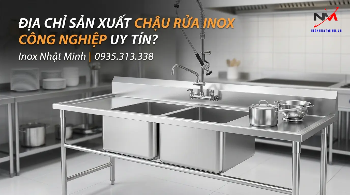 Địa chỉ mua chậu rửa inox công nghiệp