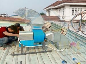 Motor quạt hút cần lắp đặt đúng vị trí giúp giảm tiếng ồn