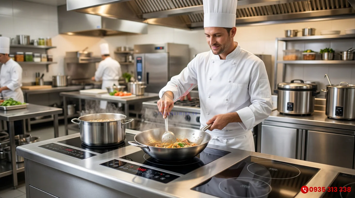 Bếp từ công nghiệp giải pháp nấu nướng