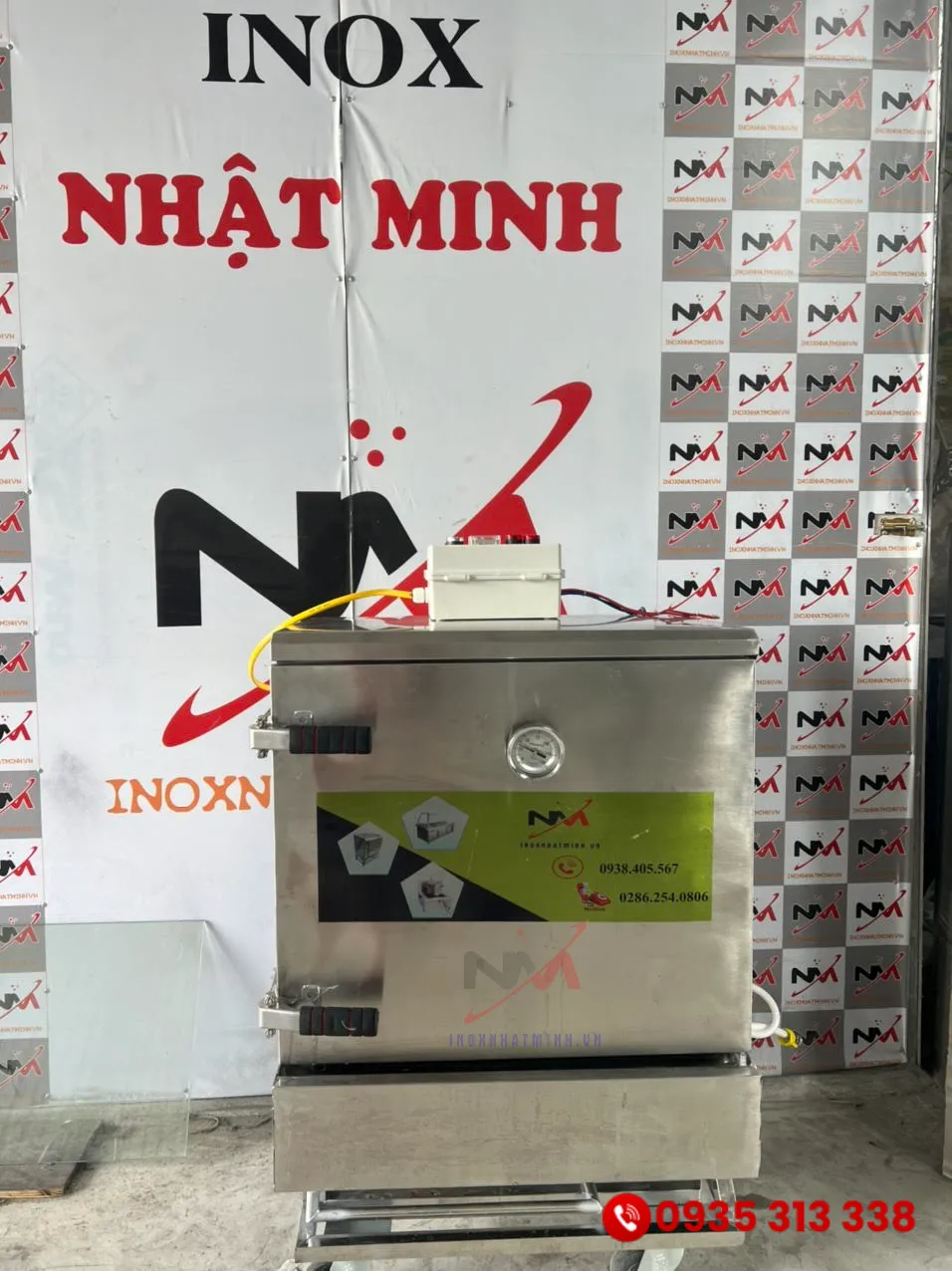 Tủ hấp cơm công nghiệp 4 khay
