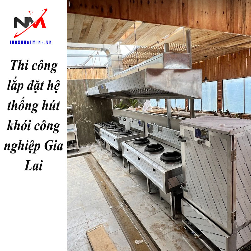 Thi công lắp đặt hệ thống hút khói công nghiệp Gia Lai