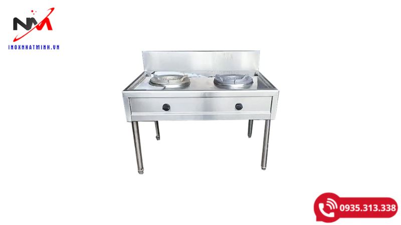 Bếp công nghiệp 2 họng