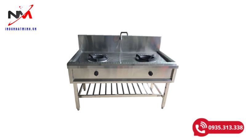 Bếp công nghiệp 2 họng