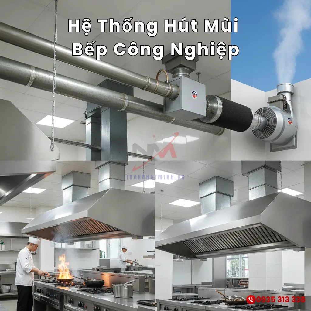 Hệ thống hút mùi bếp công nghiệp