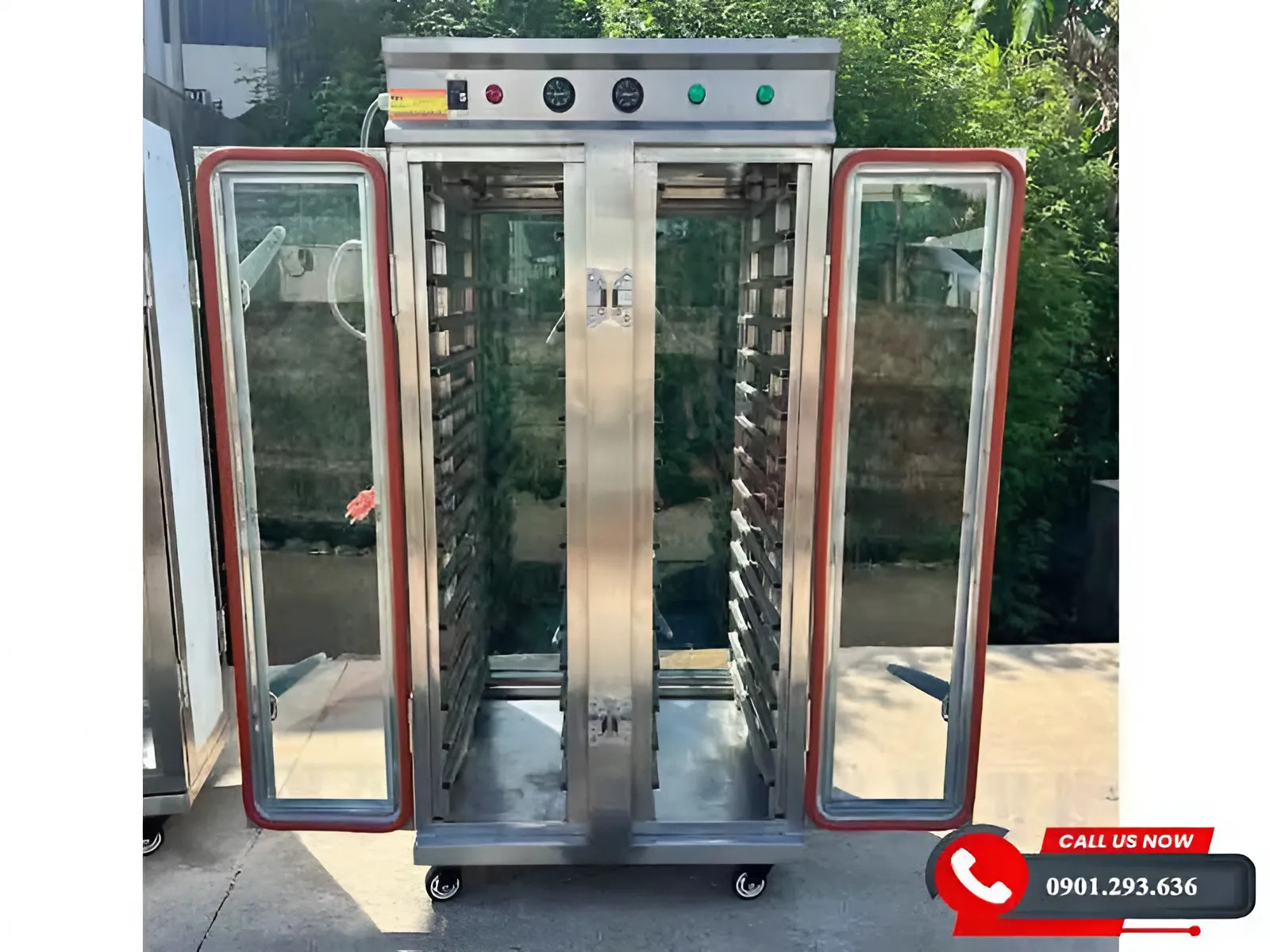 Xe Hâm Nóng Thức Ăn – Giải Pháp Di Động Thông Minh 