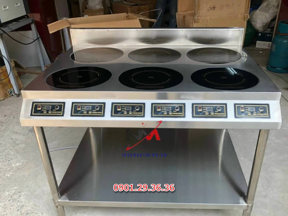 Bếp từ công nghiệp inox 304