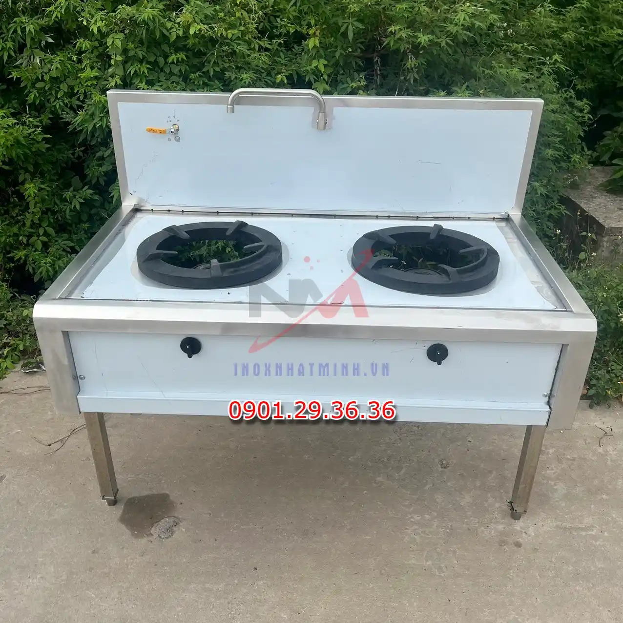 Bếp công nghiệp 2 họng