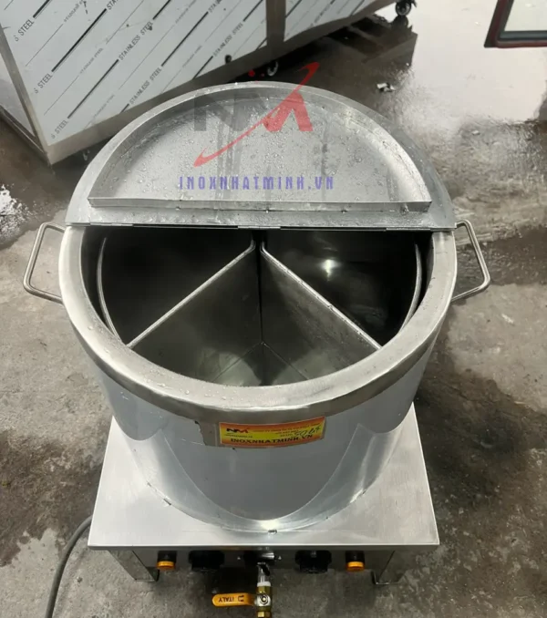Nồi nấu phở điện 2 ngăn chéo