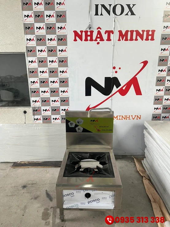 Bếp Á công nghiệp đơn có vòi nước