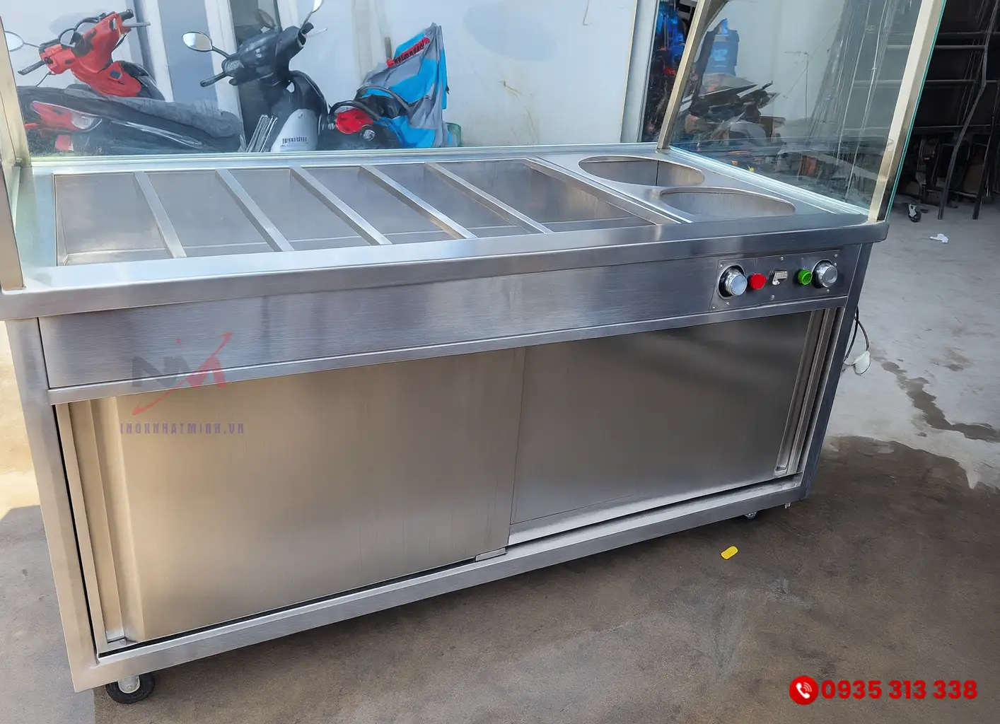 Tủ hâm nóng 12 khay