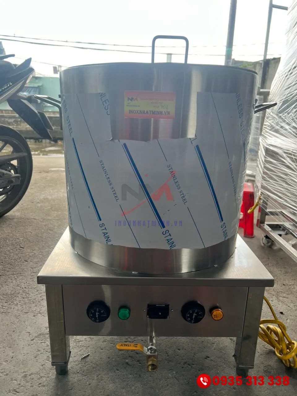 Nồi nấu cháo công nghiệp