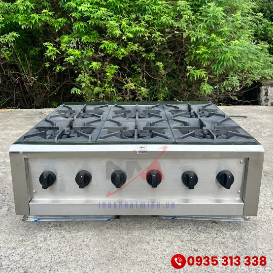 Bếp Âu công nghiệp 6 họng