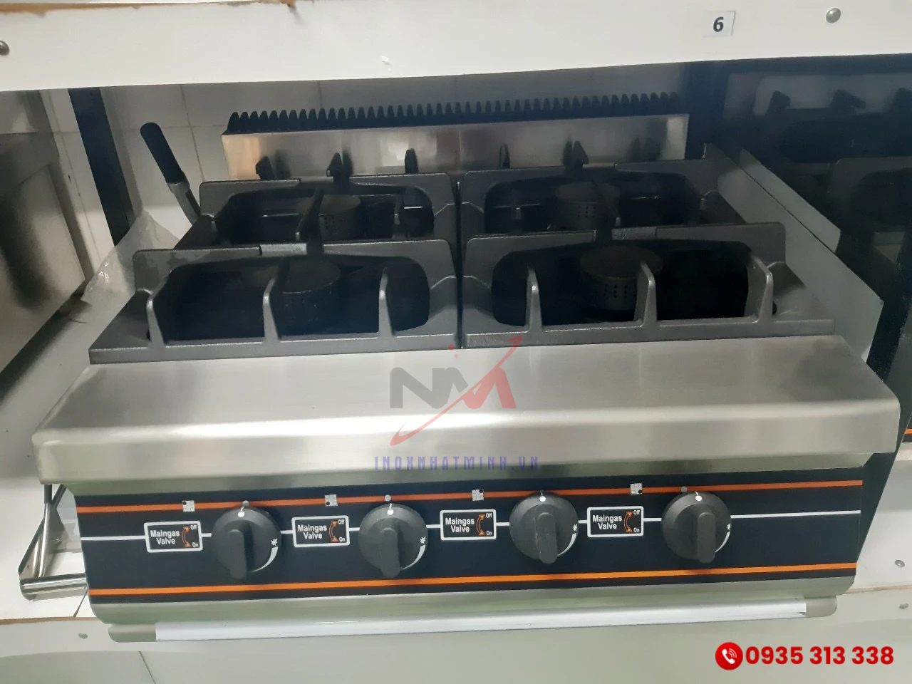 Bếp Âu công nghiệp inox