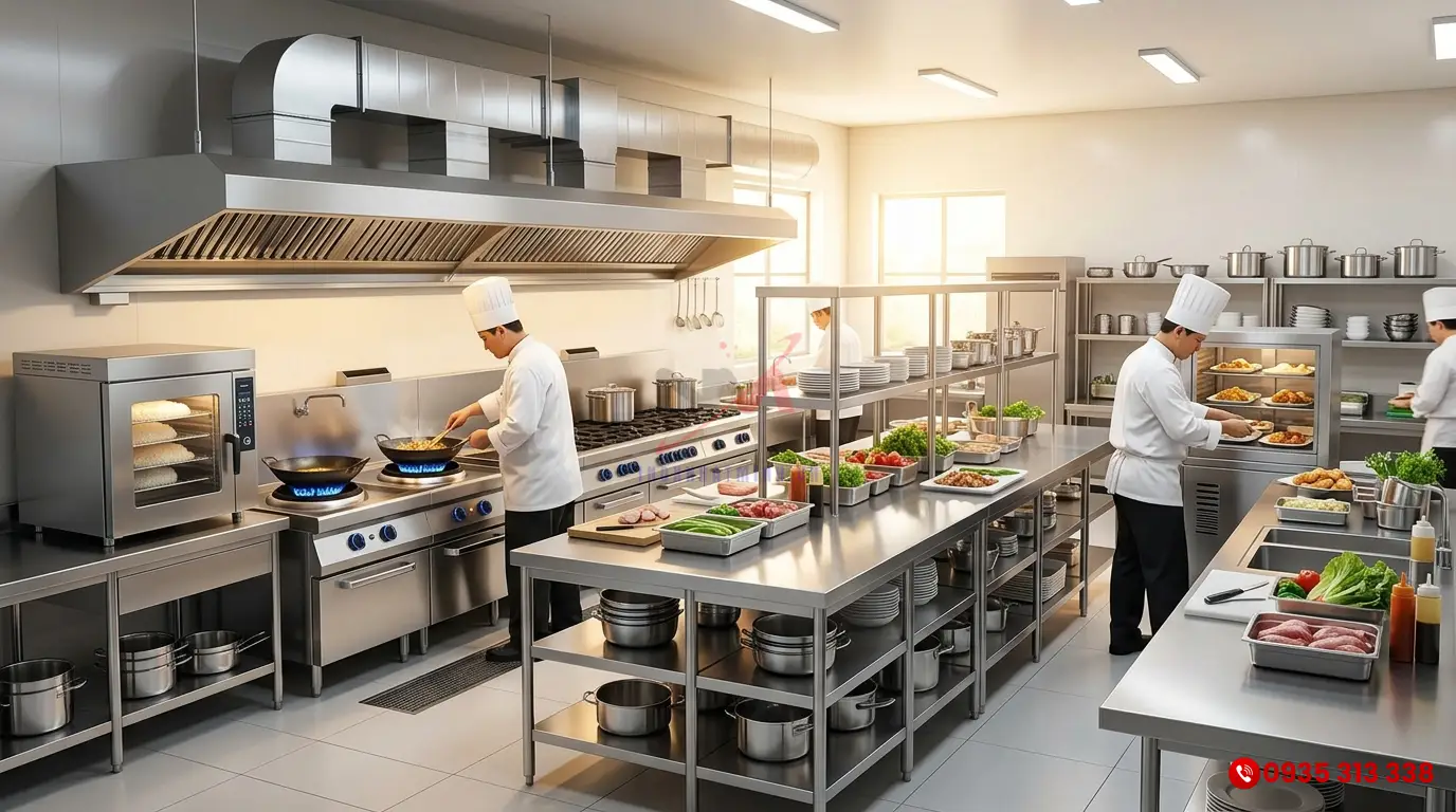 Cung cấp thiết bị bếp nhà hàng