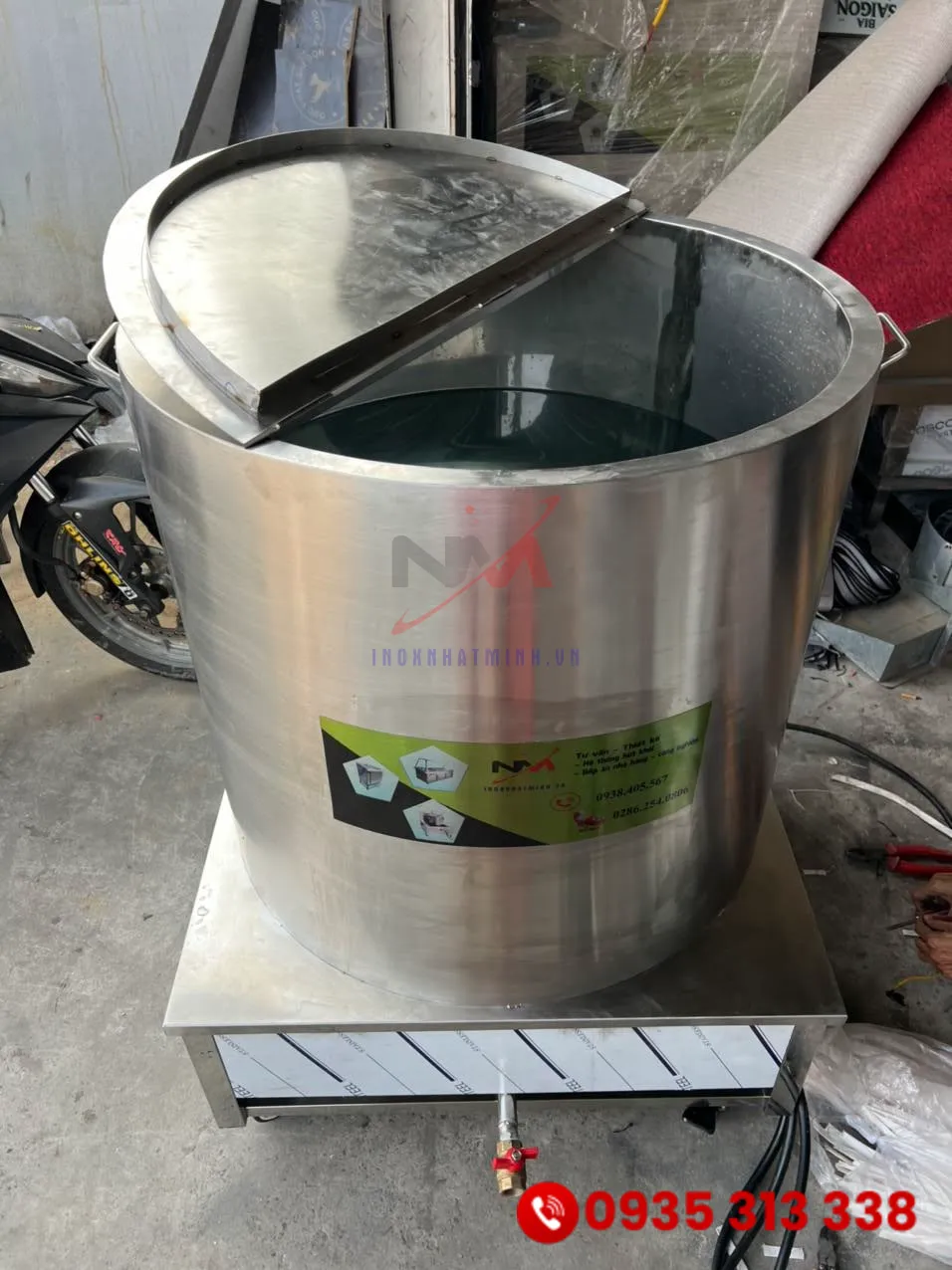 Nồi nấu phở bằng điện 200L