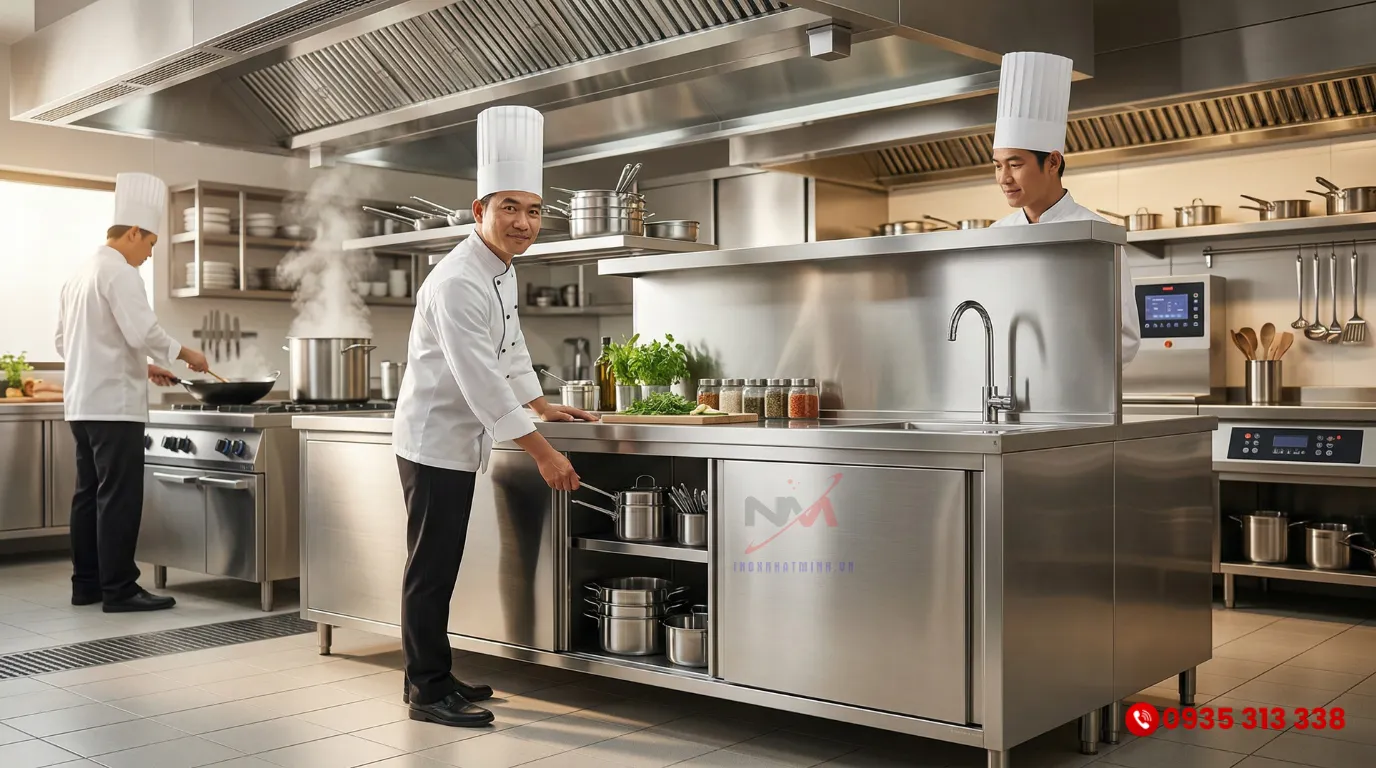Kinh nghiệm mua tủ inox công nghiệp