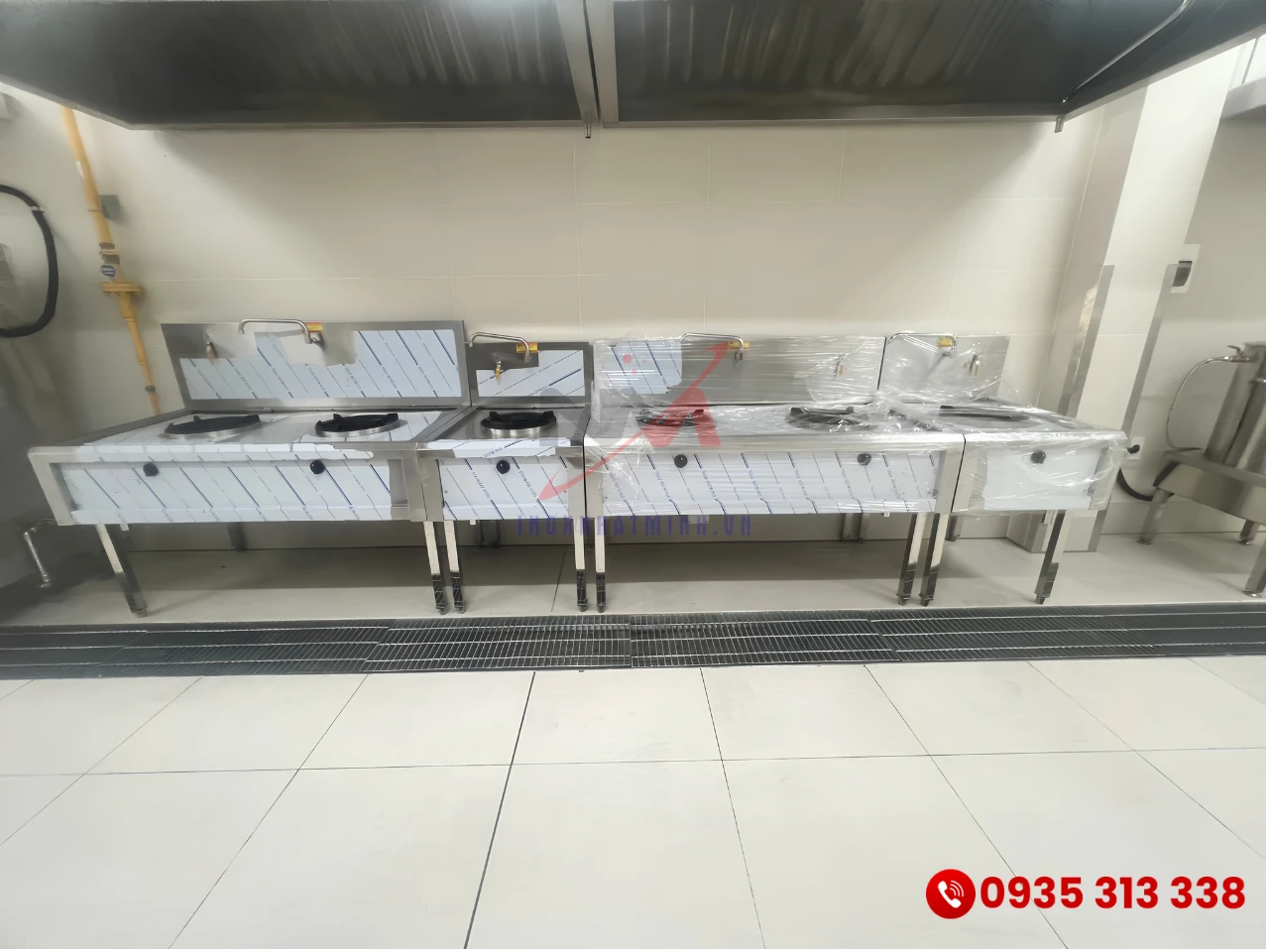 Tiêu chuẩn kích thước bếp á 2 họng phổ biến trong bếp