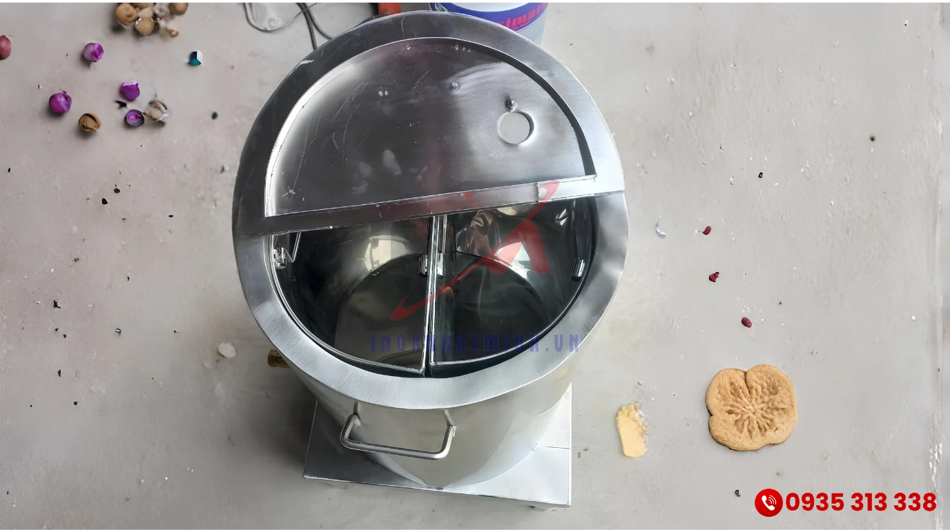 Cấu tạo vách ngăn Inox 304 nguyên khối cách nhiệt của Nồi Nấu Phở 2 Ngăn
