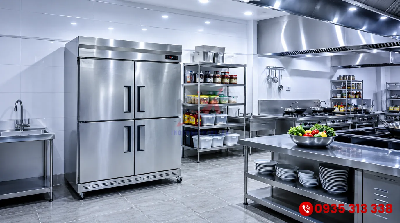 Tủ đông công nghiệp loại nào tốt nhất cho nhà hàng