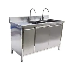 Tủ Bồn Rửa Chén Inox 2 Ngăn BE-NMTIN10