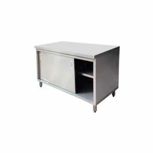 Tủ Inox Cửa Lùa Không Kệ Giữa BE-NMTIN16